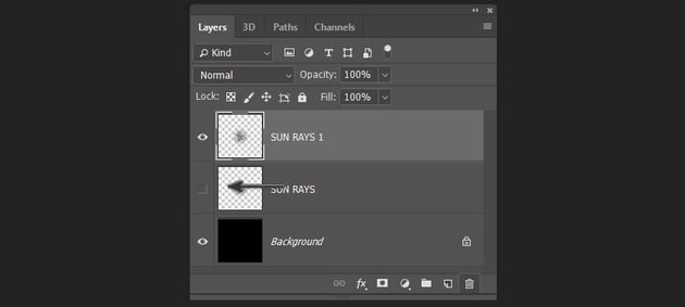creating a duplicate of the layer